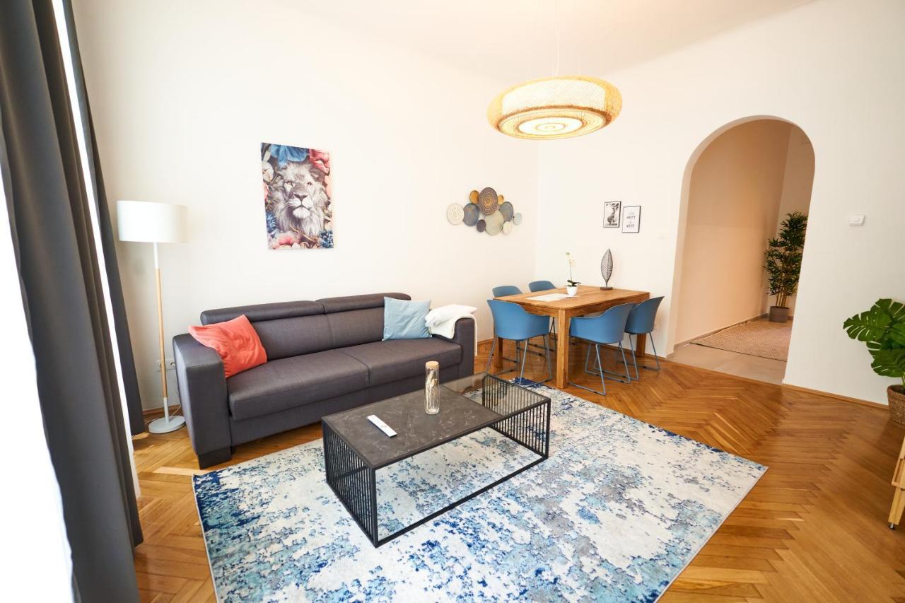 Trendy Apartment 3 Zimmer Zentral Gelegen Bécs Kültér fotó