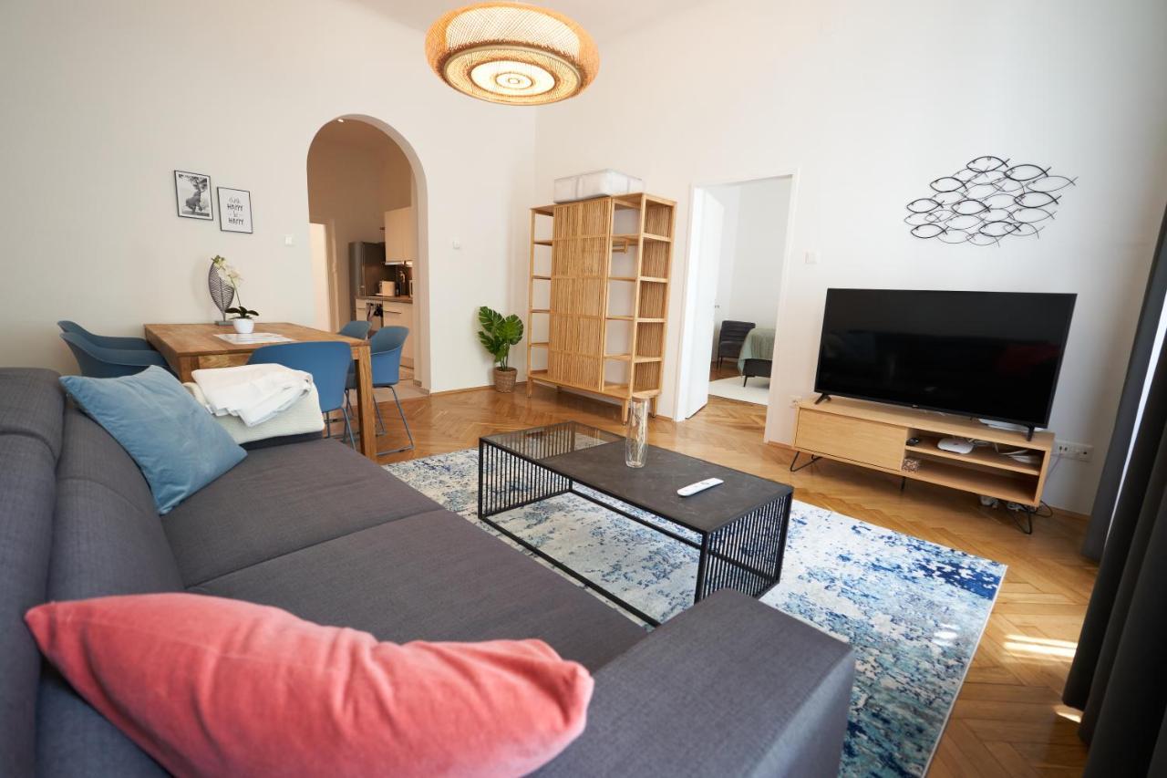 Trendy Apartment 3 Zimmer Zentral Gelegen Bécs Kültér fotó