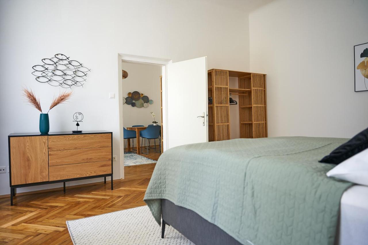 Trendy Apartment 3 Zimmer Zentral Gelegen Bécs Kültér fotó
